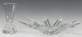 (2) BACCARAT CRYSTAL CANDLESTI