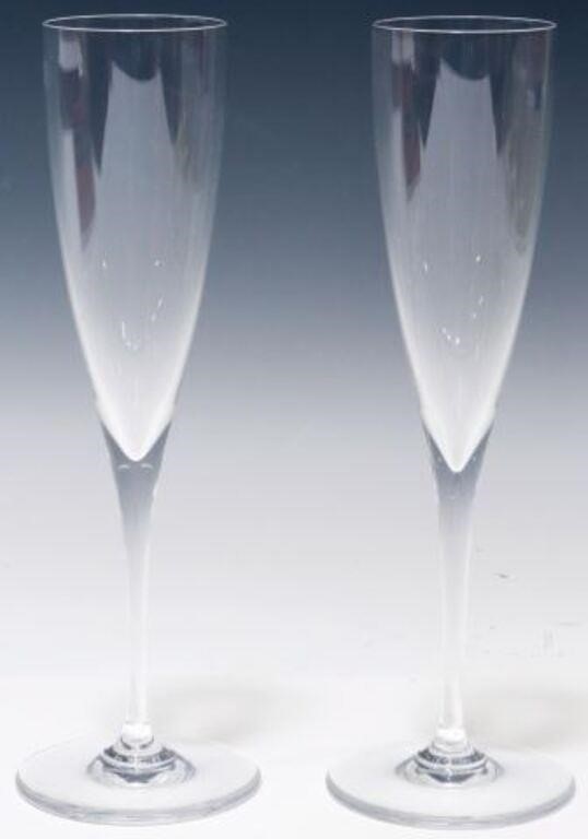 (2) BACCARAT 'DOM PERIGNON'