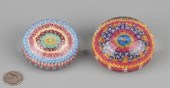 2 BACCARAT PAPERWEIGHTS 19681s