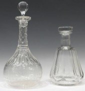 (2) BACCARAT 'TALLYRAND' & FLE