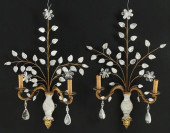 (2) BAGUES STYLE GILT METAL &A