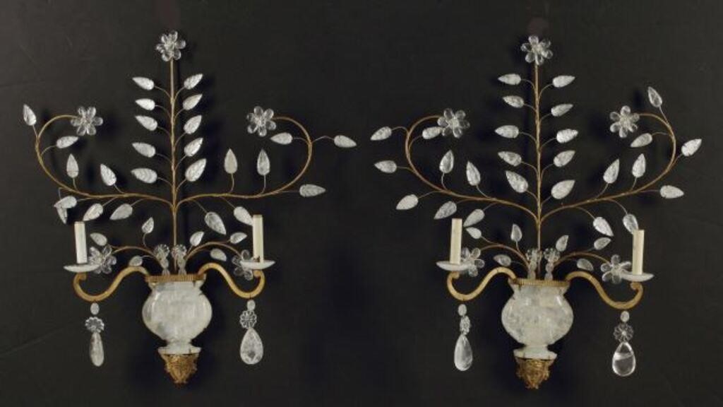 (2) BAGUES STYLE ROCK CRYSTAL
