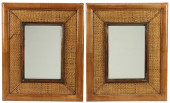 (2) BAMBOO &AMP; RATTAN FRAMED