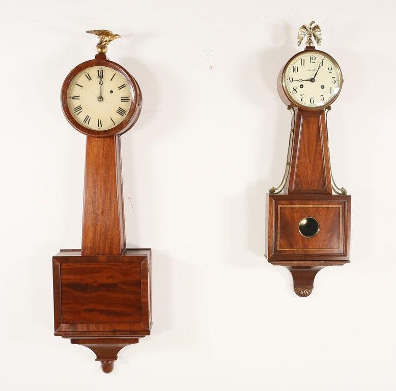 2 BANJO CLOCKS2 banjo clocks.