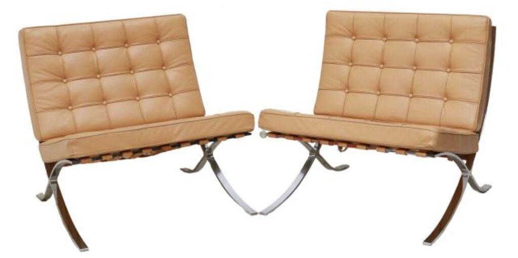 (2) BARCELONA STYLE LEATHER