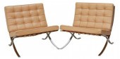(2) BARCELONA STYLE LEATHER LO