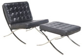 (2) BARCELONA-STYLE LOUNGE CHA