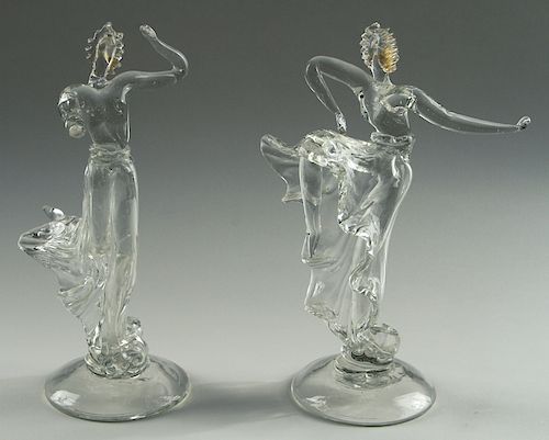2 BAROVIER SEGUSO & FERRO MURANO