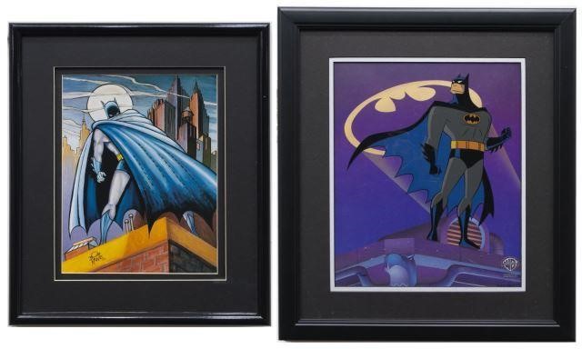 (2) BATMAN LIMITED-EDITION CEL &