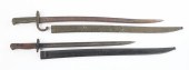 (2) Bayonets with scabbard to