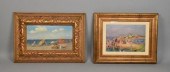2 BEACH SCENE ART PRINTS2 beac