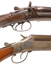 (2) BELGIUM HAMMER SXS SHOTGUN