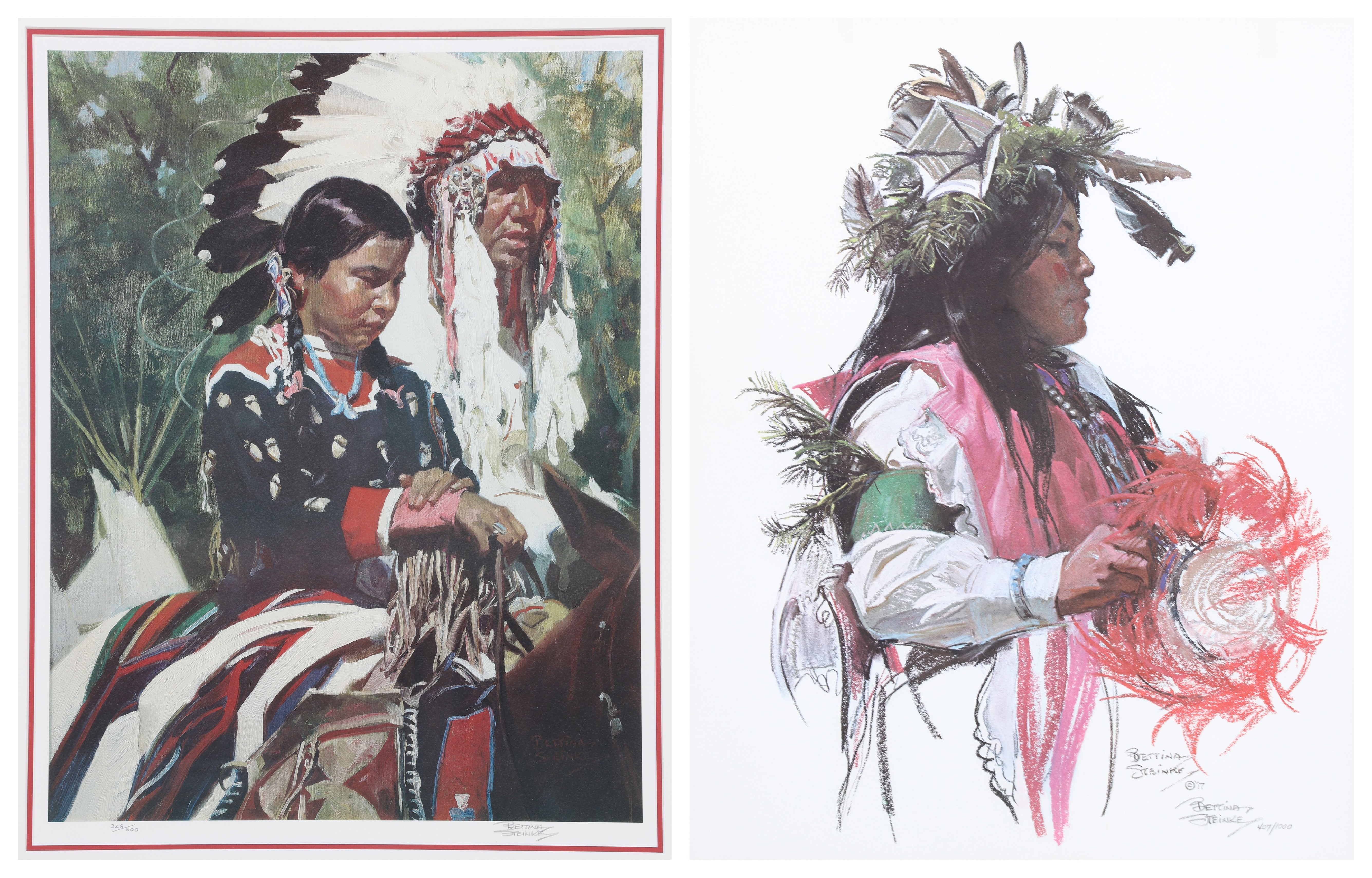(2) Bettina Steinke signed