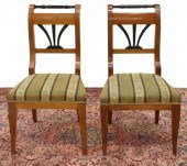 (2) BIEDERMEIER FRUITWOOD & EB