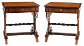 (2) BIEDERMEIER STYLE BANDED O