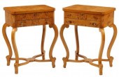(2) BIEDERMEIER STYLE LIFT-TOP