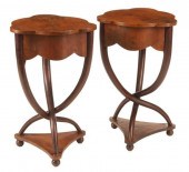 (2) BIEDERMEIER STYLE ONE-DRAW