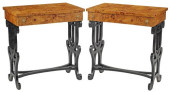 (2) BIERDERMEIER STYLE PARCEL-