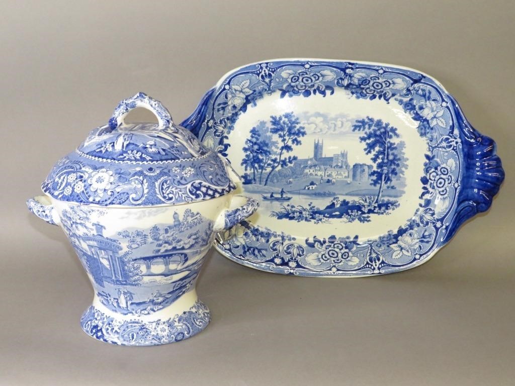 2 BLUE TRANSFER SERVING