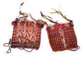 (2) BOLIVIAN COCA LEAF POUCH C