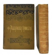 (2) BOOKS: ALEXANDER HAMILTON,