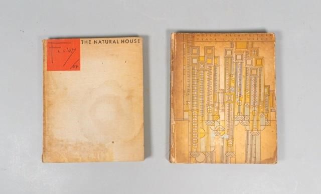 2 BOOKS BY FRANK LLOYD