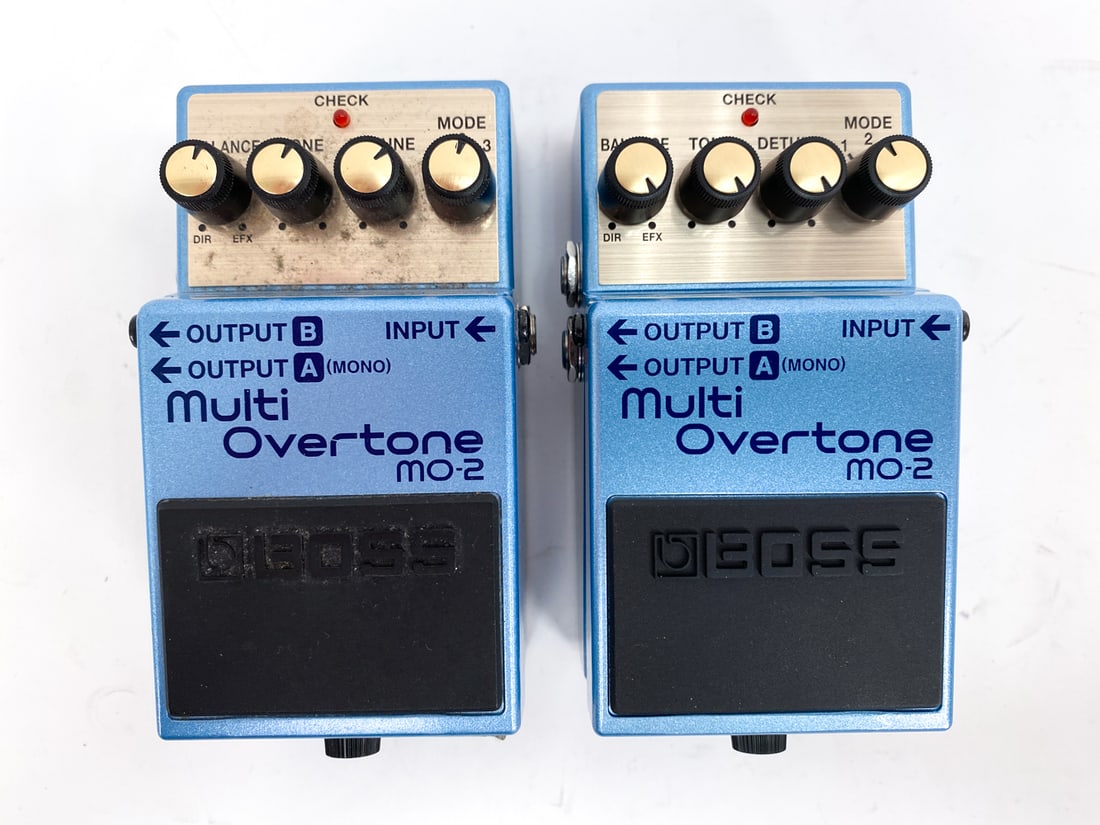 (2) BOSS MULTI OVERTONE MO-2 GUITAR