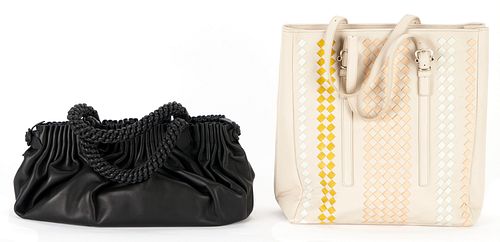 2 BOTTEGA VENETA LEATHER
