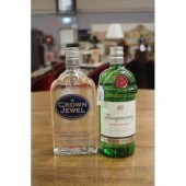 2 bottles of Gin: 1 Tanqueray