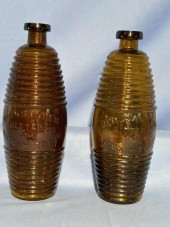 2 BOTTLES OLD SACHEM BITTERS A