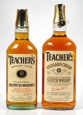 2 BOTTLES SEALED TEACHER'S BLE