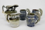 2 BOURNE DENBY STONEWARE JUGS2