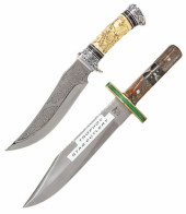 (2) BOWIE KNIVES, ONE HORSE, W