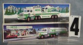 2 Boxed Hess trucks, 1990 Toy