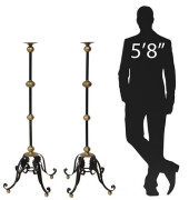 (2) BRASS &AMP; WROUGHT IRON C