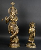 2 BRASS RELIGIOUS SCULPTURES2