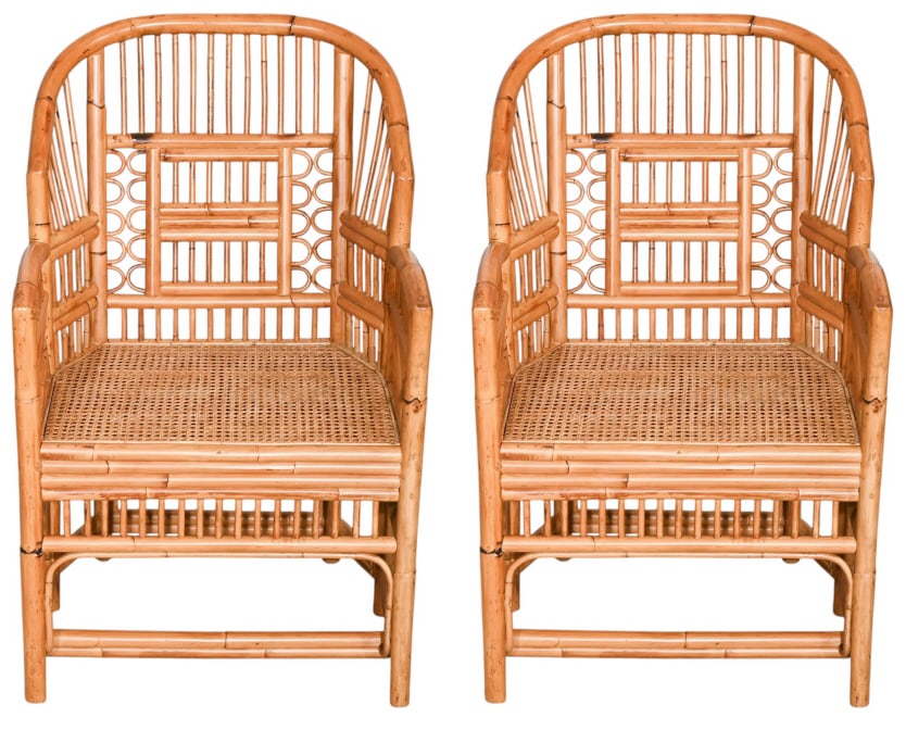 2 BRIGHTON STYLE PAVILION BAMBOO