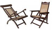 (2) BRITISH COLONIAL ROSEWOOD