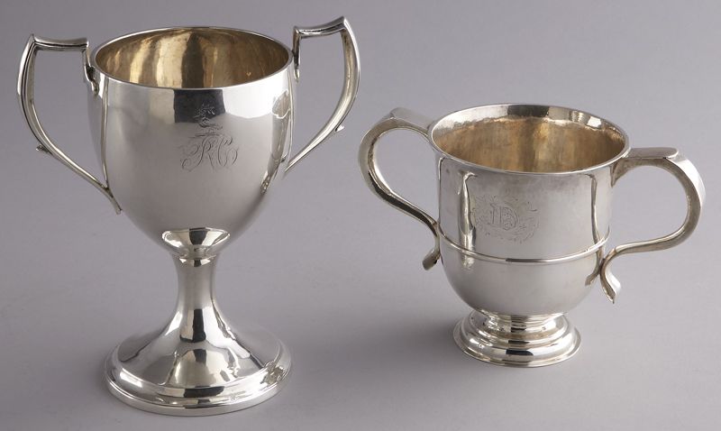 (2) British/Irish Sterling silver