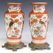 (2) BRONZE-MOUNTED JAPANESE KU