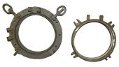 2 BRONZE PORTHOLESLot of 2 old