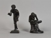 2 BRONZE STATUES2 bronze statu