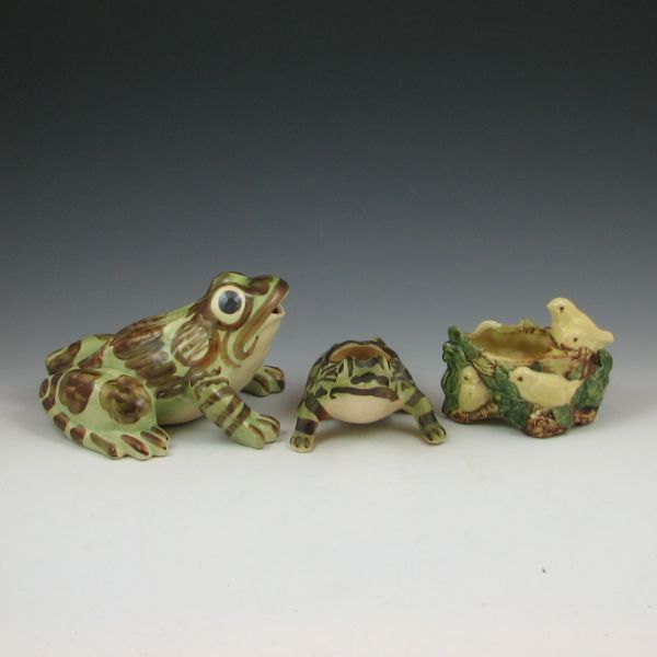 2 Brush McCoy frogs 1 Nelson