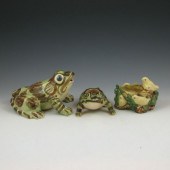 2 Brush McCoy frogs 1 Nelson M