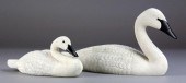 (2) Bud Wheeler Finely Carved