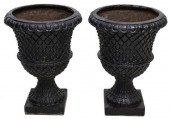 (2) CAMPAGNA FORM BLACK IRON G