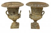 (2) CAMPAGNA FORM CAST IRON PL