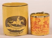 2 CANARY YELLOW CHINA CHILD'S