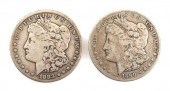 (2) CARSON CITY MORGAN SILVER