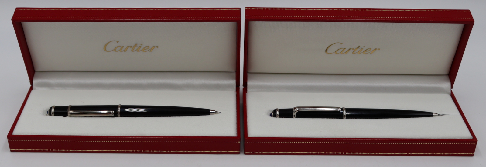 (2) CARTIER DIABOLO WRITING